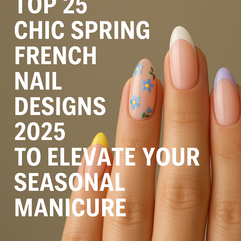 Top 25 Chic Spring French Nail Designs 2025 to Elevate Your Seasonal Manicu